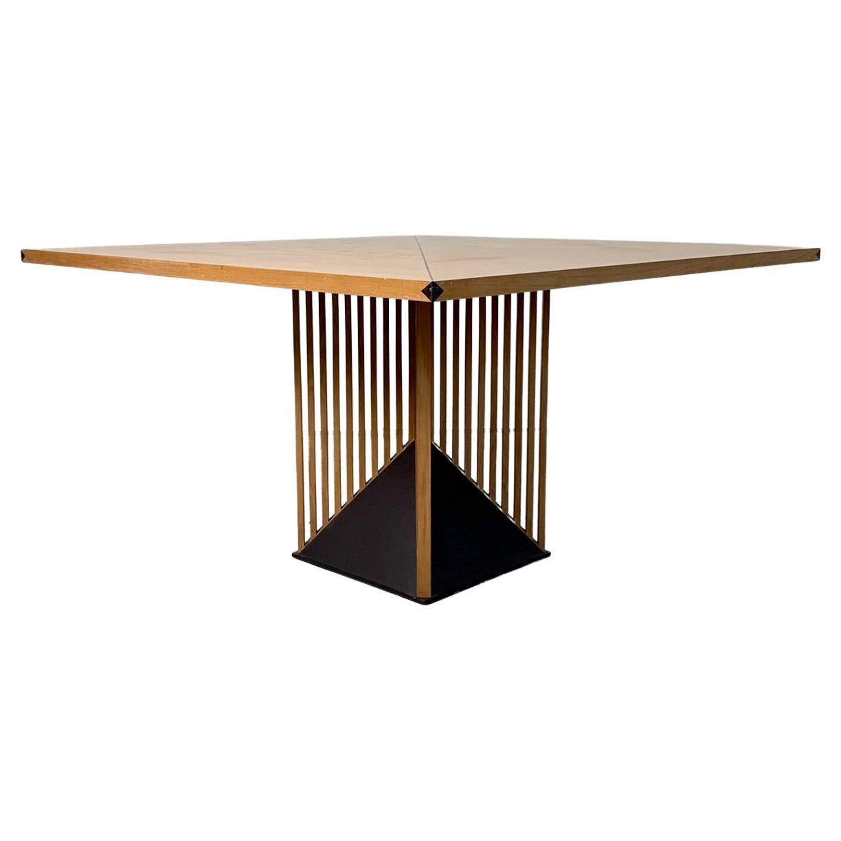 Rare table à manger Maestro de Gianfranco Frattini pour Acerbis, Italie, années 1980