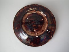 Rare Mafra Palissy Majolica Fishes in Net Plate