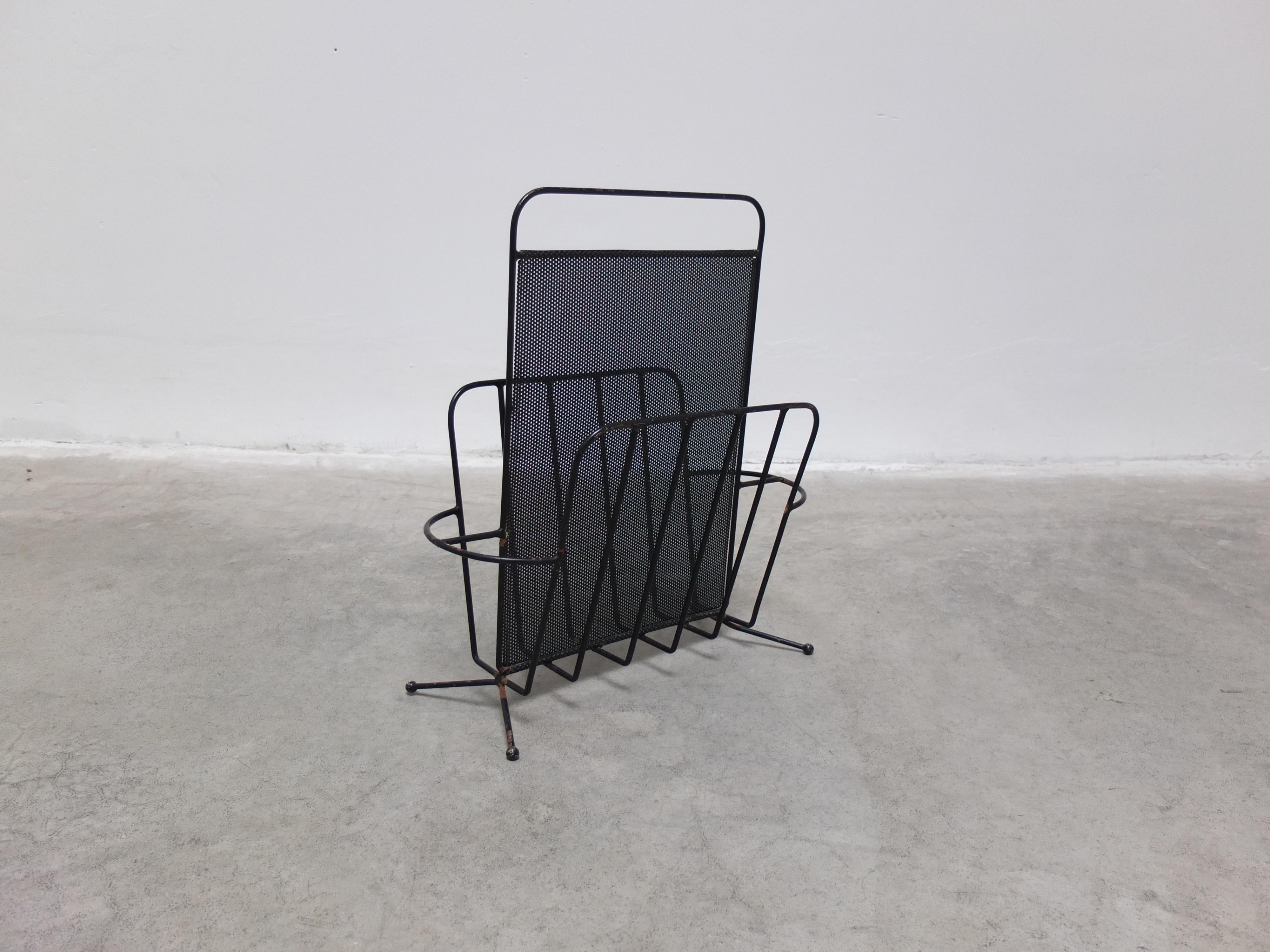 Raro portariviste di Mathieu Matégot per Artimeta, anni '50 in vendita 3