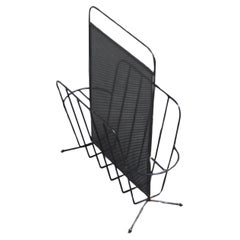 Rare Magazine Holder by Mathieu Matégot for Artimeta, 1950s