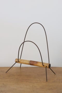 Rare Magazine Rack by Carl Auböck