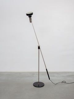 Rara lampada da terra "Magneto" disegnata da H. Fillekes per Artifort, 1956, Olanda