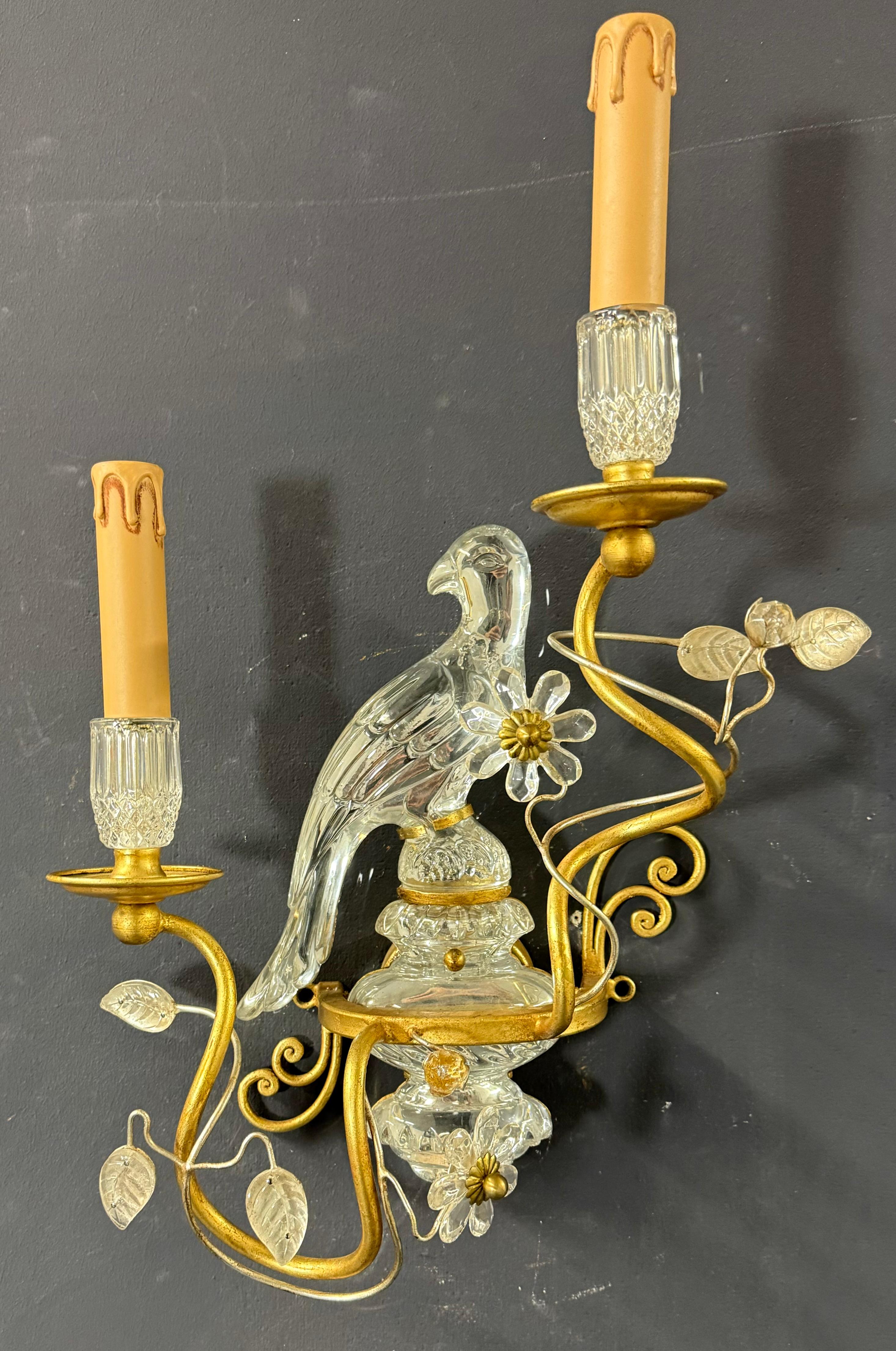 Rare applique perroquet Maison Bagues en vente 2