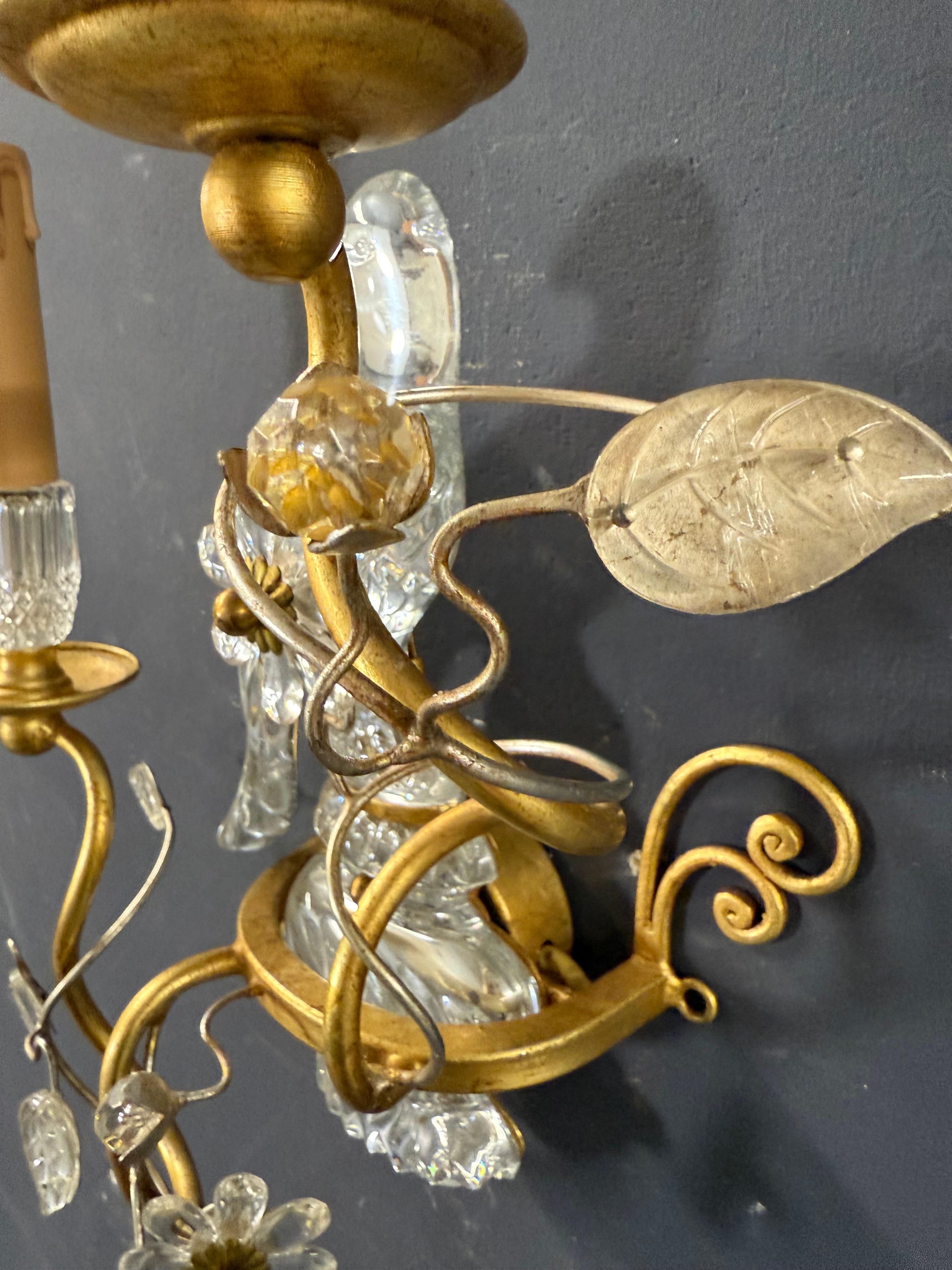 Doré Rare applique perroquet Maison Bagues en vente