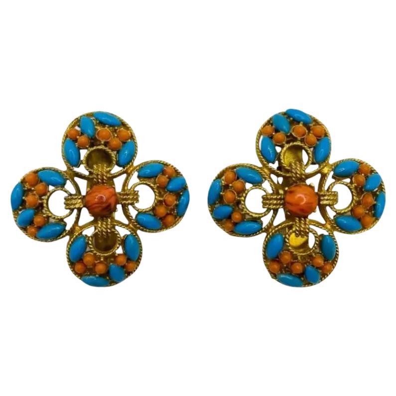 Rare Maison De Fou Earrings For Sale