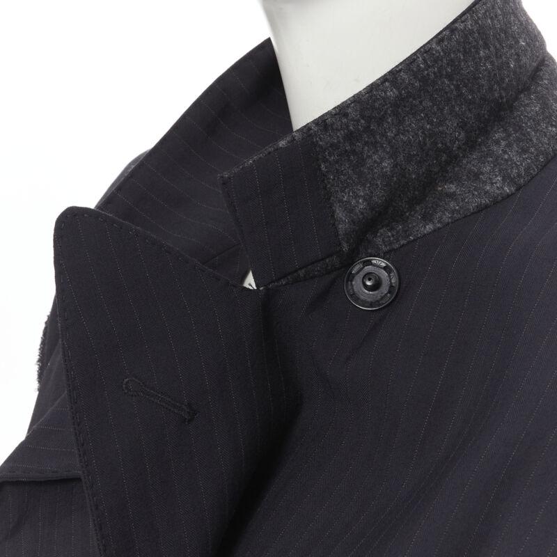 rare MAISON MARGIELA 1990 deconstructed padded shoulder cigarette jacket IT40 For Sale 3
