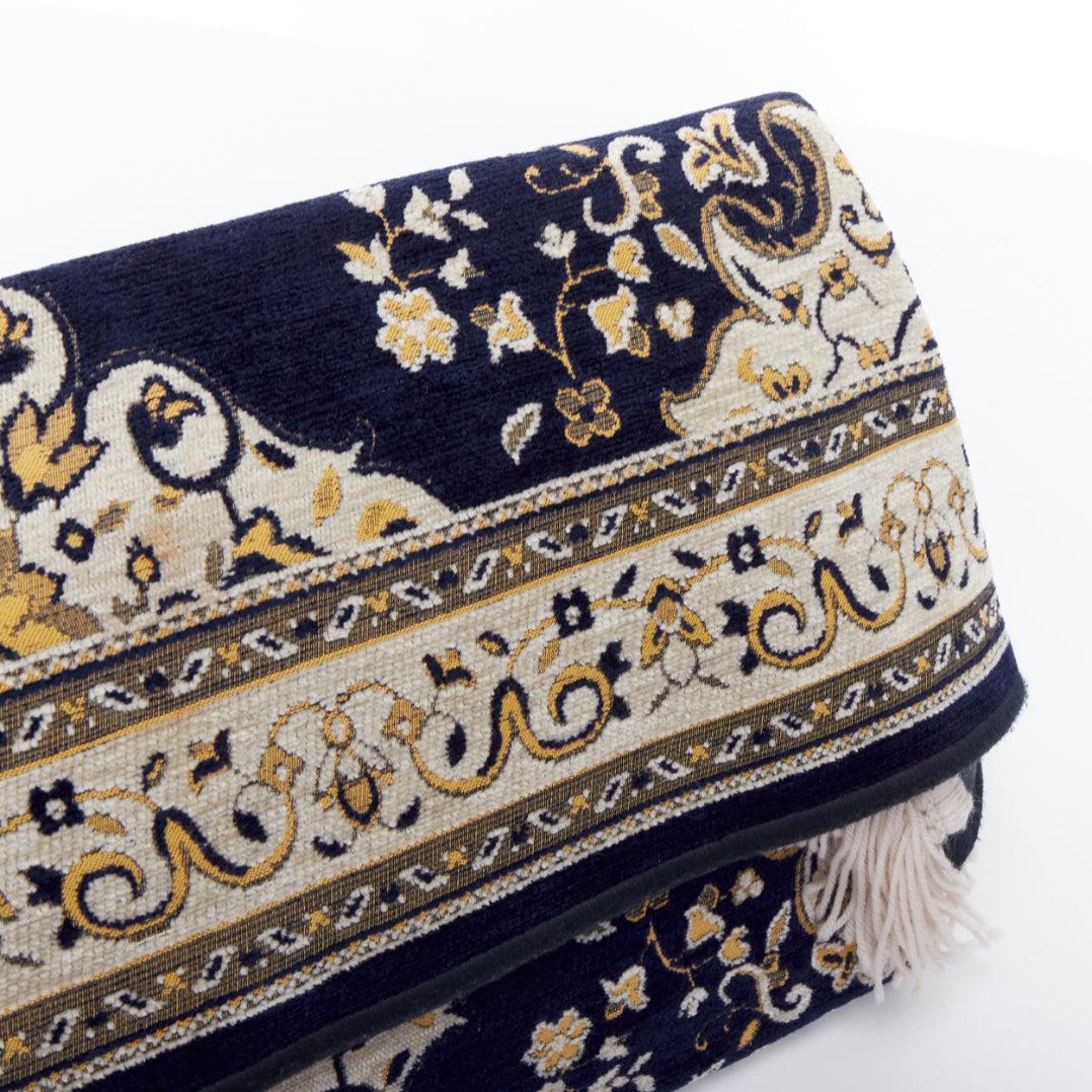 rare MAISON MARGIELA 2013 Runway oversized carpet tapestry clutch bag 2
