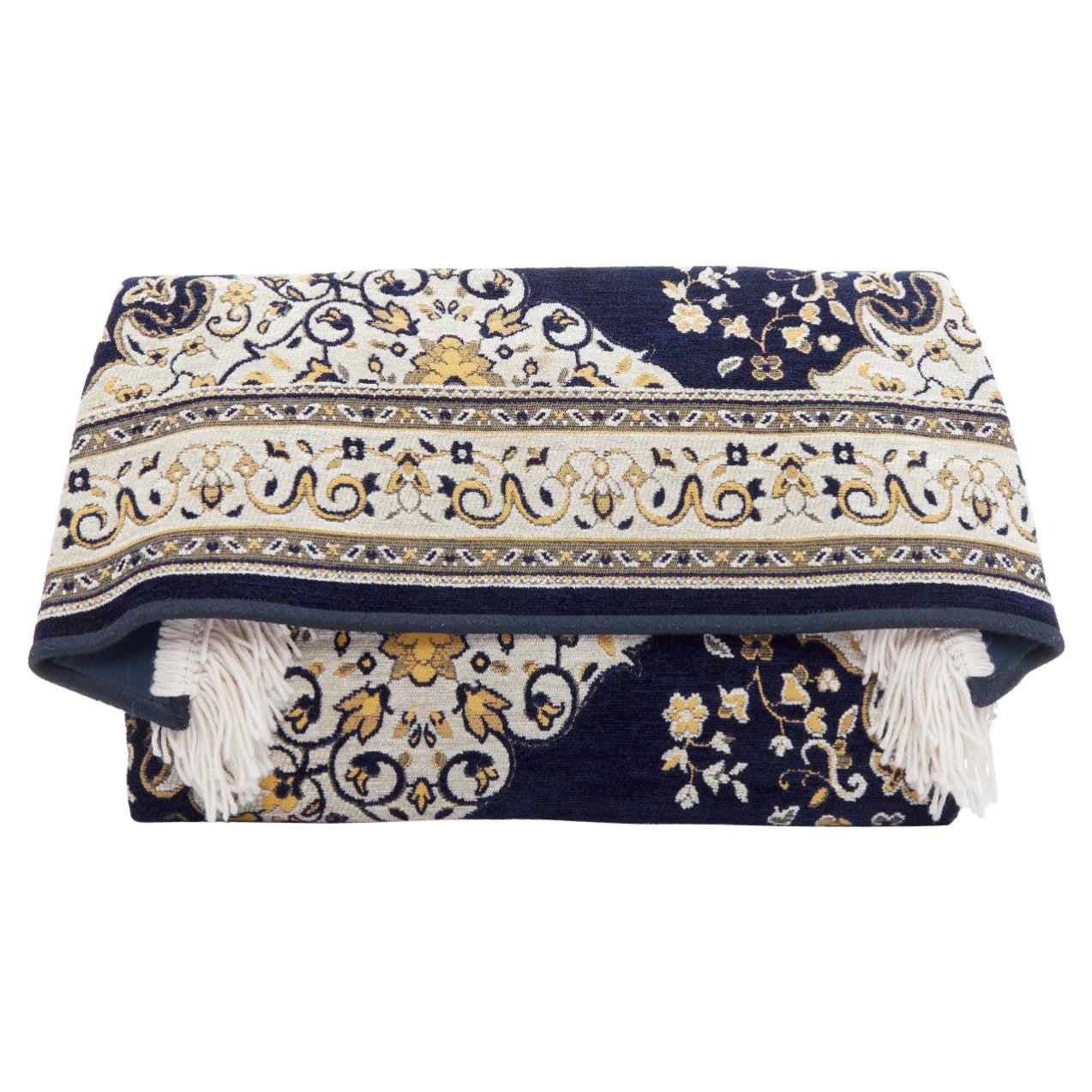 rare MAISON MARGIELA 2013 Runway oversized carpet tapestry clutch bag