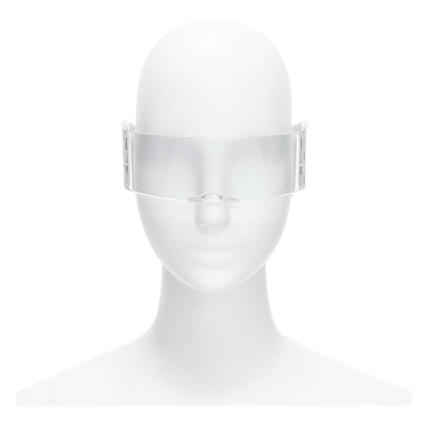raras gafas de sol MAISON MARTIN MARGIELA 2008 Runway MA1 Incognito clear shield en venta