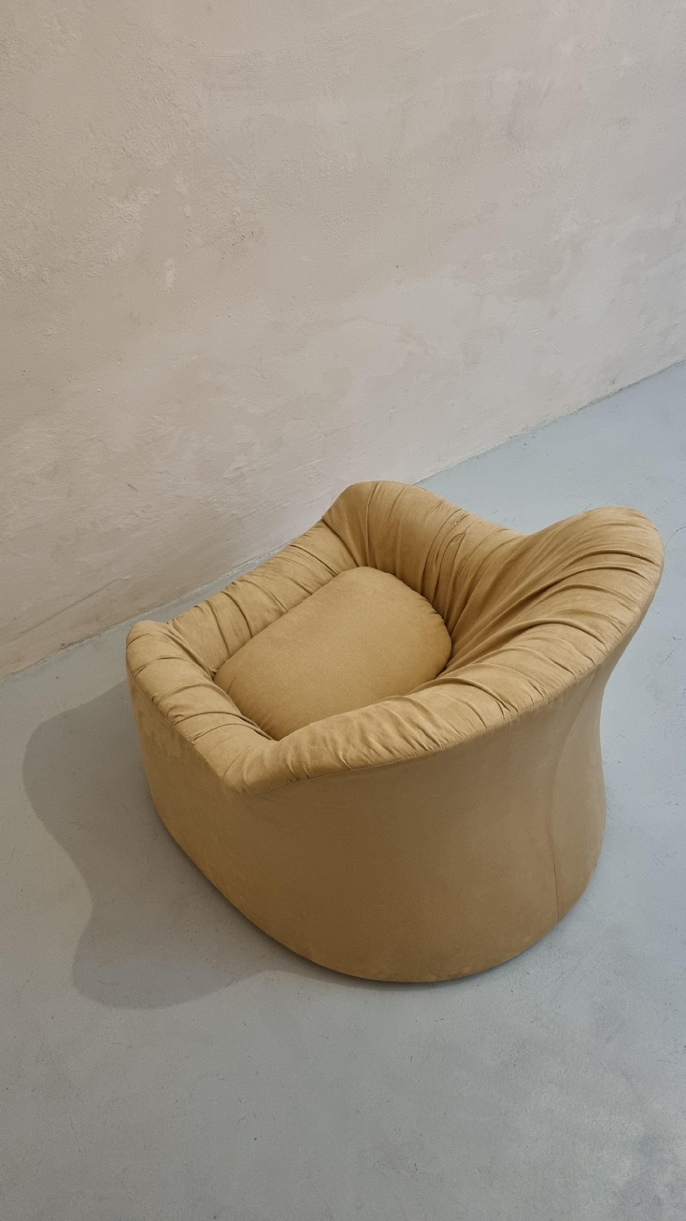 Italian Rare fauteuil Maja d'Emilio Guarnacci & Felix Padovano pour 1P 1971 en vente