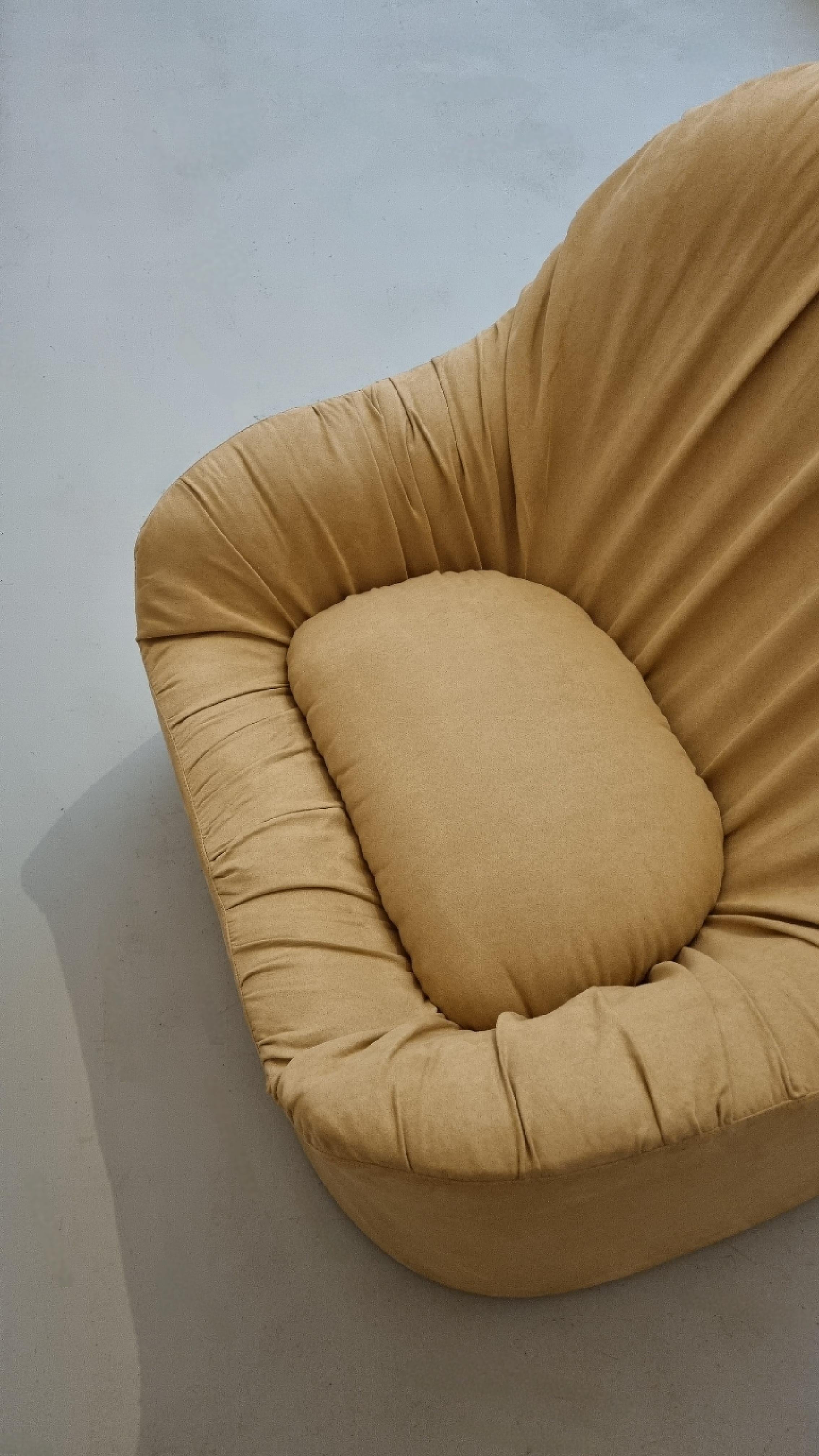Late 20th Century Rare Maja armchair by Emilio Guarnacci & Felix Padovano for 1P 1971 For Sale