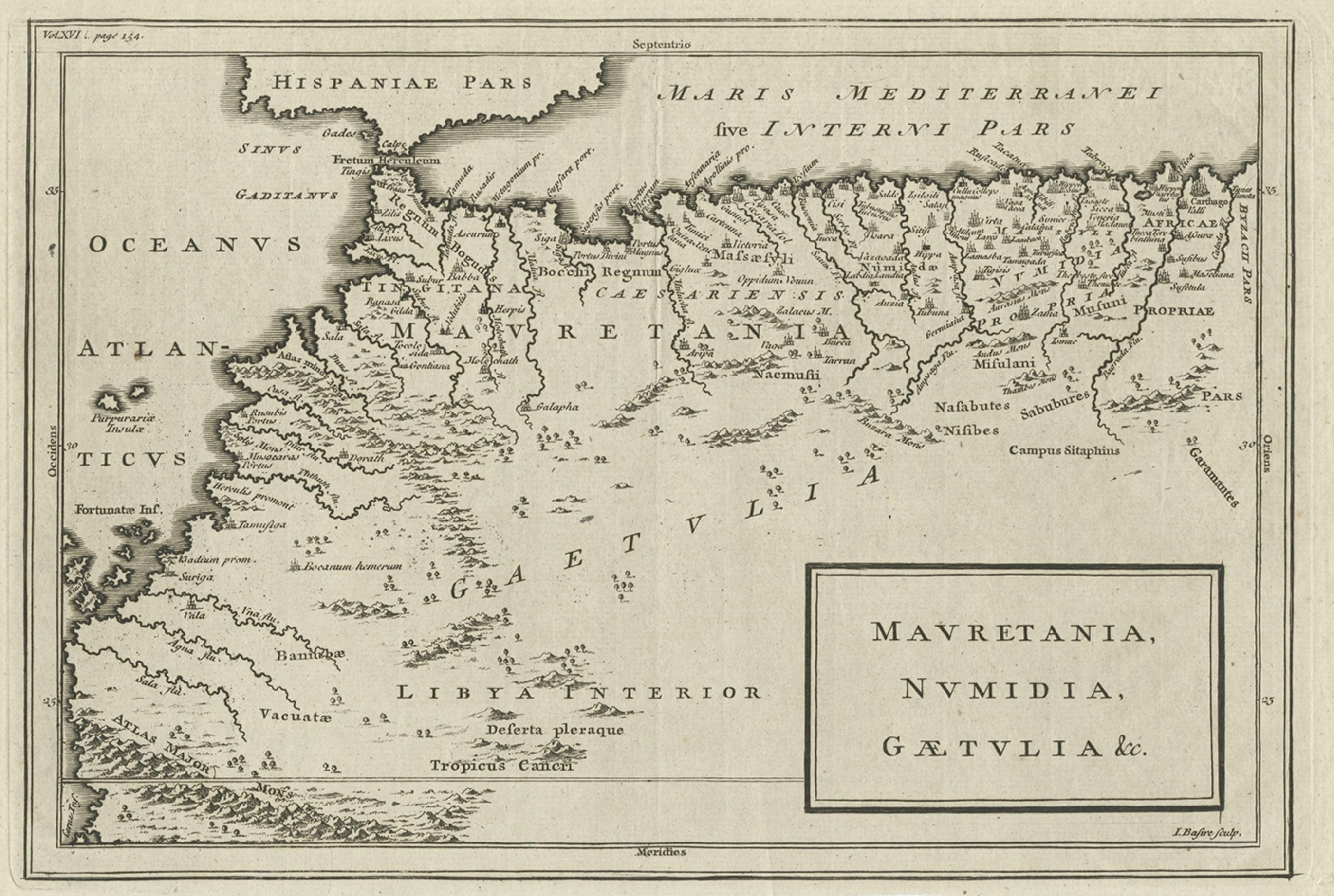 numidia mapa