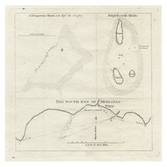 Antique Rare Map of the Philippines; Joseph Freewills Island & Mindanao South End, 1773