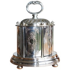 Seltene Mappin & Webb Princesse Silber Platte hart gekochtes Ei Tasse Dekanter vergoldet
