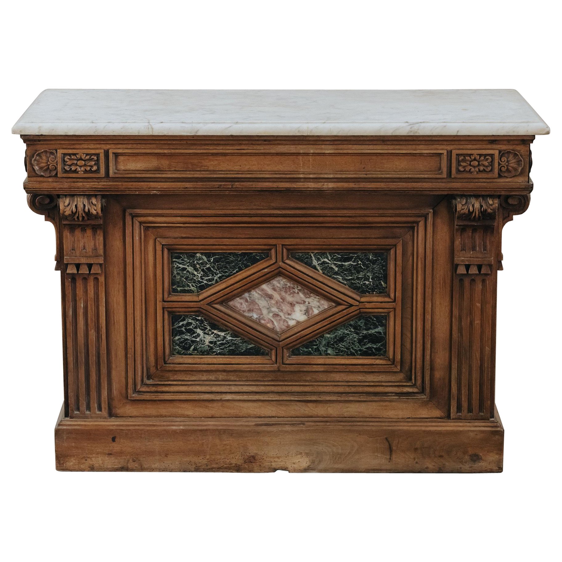 Rare Marble Bar From Switzerland, Circa 1940