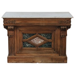 Rare Marble Bar From Switzerland, Circa 1940