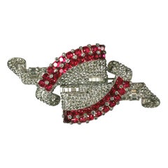Raro broche Marcel Boucher Duette