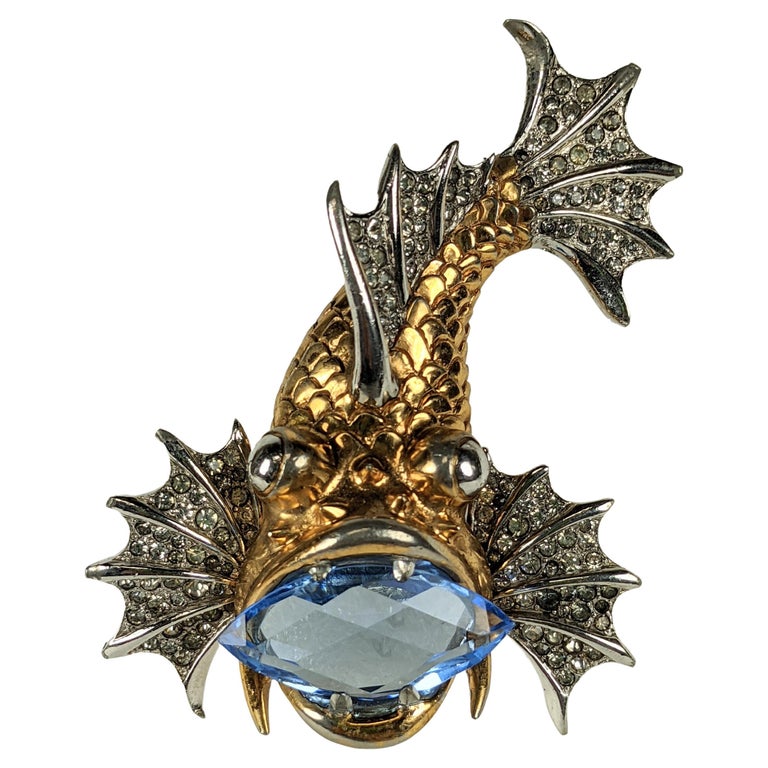 Rare Marcel Boucher Rock Fish Brooch For Sale at 1stDibs marcel