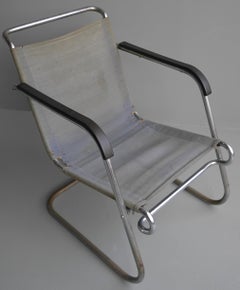 Rare Marcel Breuer BT-24 Armchair by Metz En Co Thonet, Netherlands, 1931
