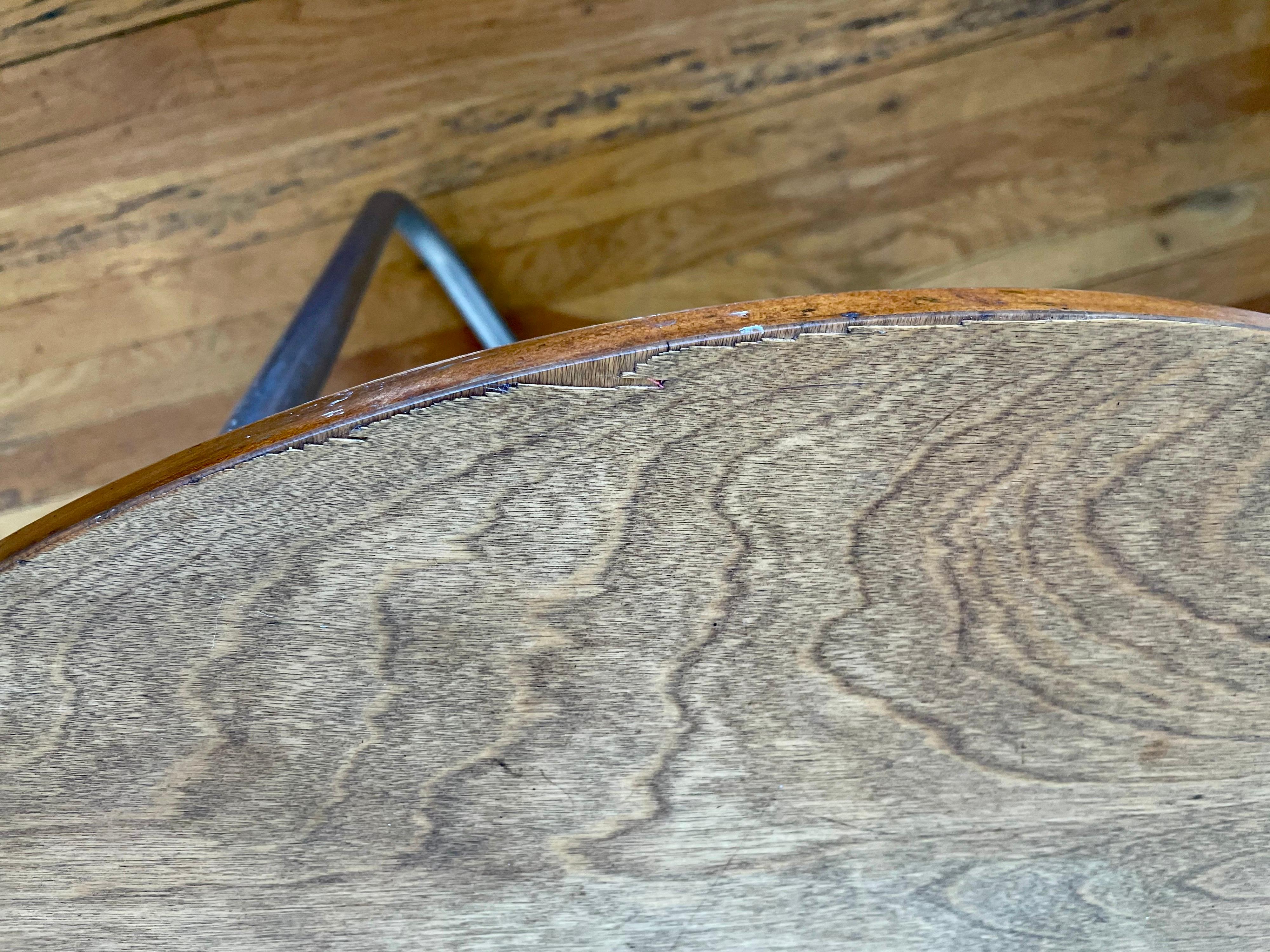 20ième siècle Rare Marcel Breuer Petite Table Cocktail Dîner Modèle B27
