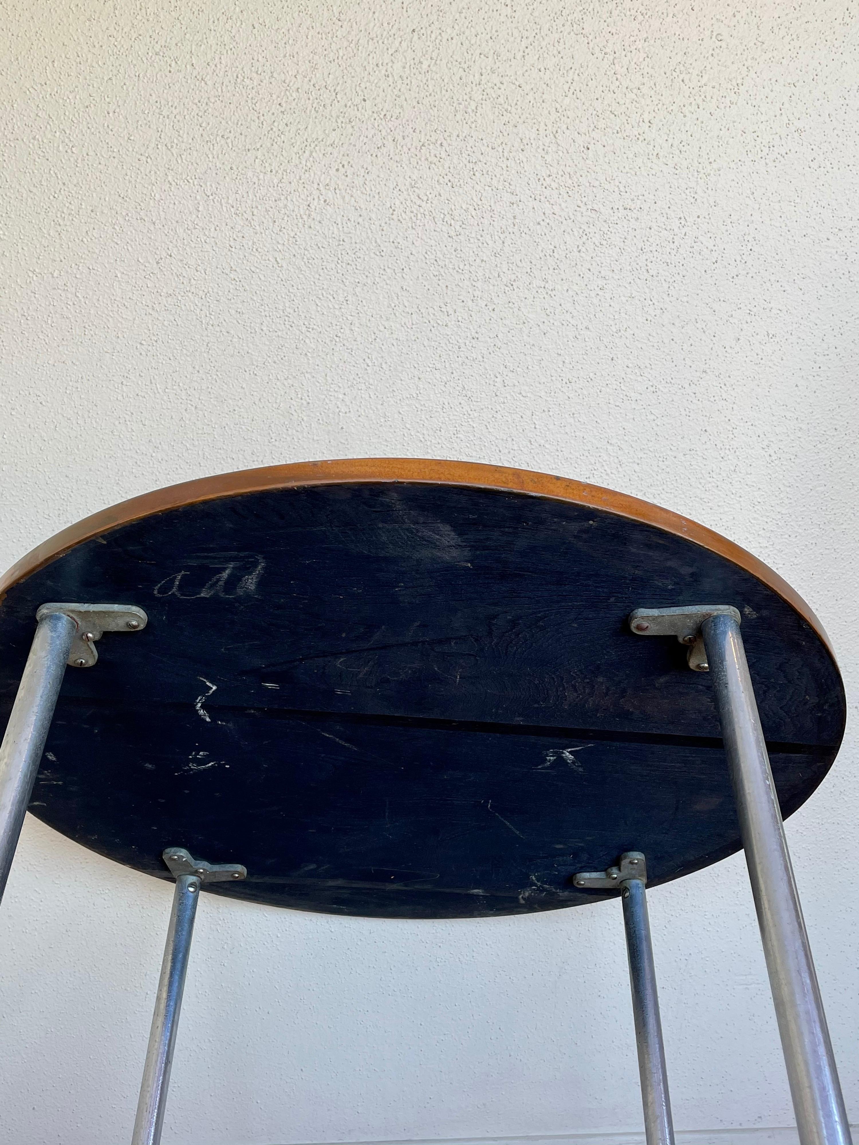 Rare Marcel Breuer Petite Table Cocktail Dîner Modèle B27 1