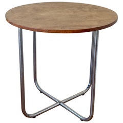 Rare Marcel Breuer Petite Table Cocktail Dîner Modèle B27