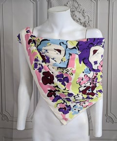 Rare Marcel Vertes Printed Scarf