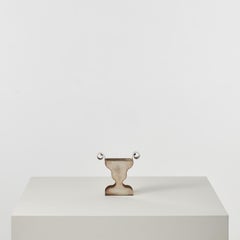 Rare Marco Zanini silver-plated chalice - Italy, late 20th C