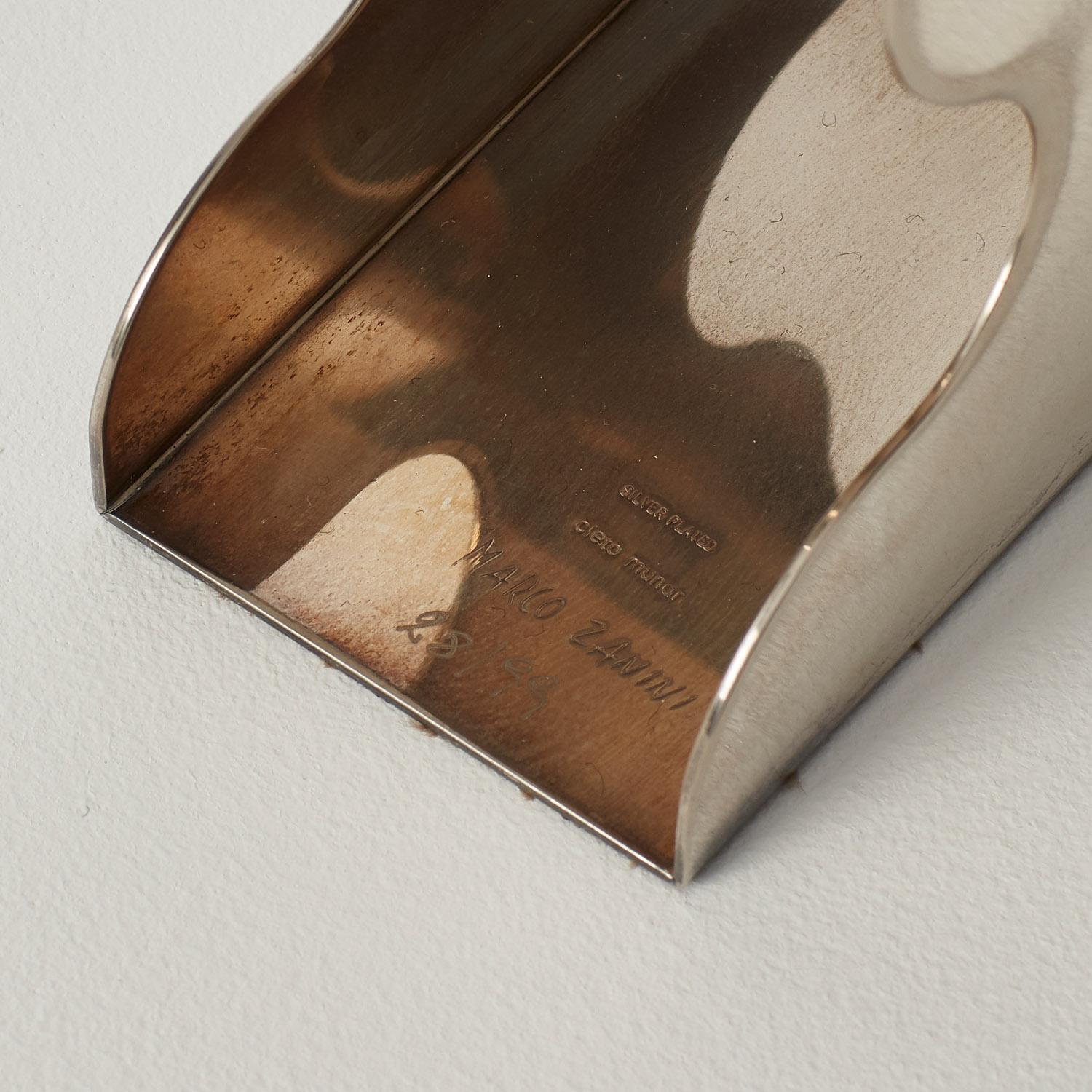 Rare Marco Zanini silver-plated chalice - Italy, late 20th C In Good Condition In London, GB