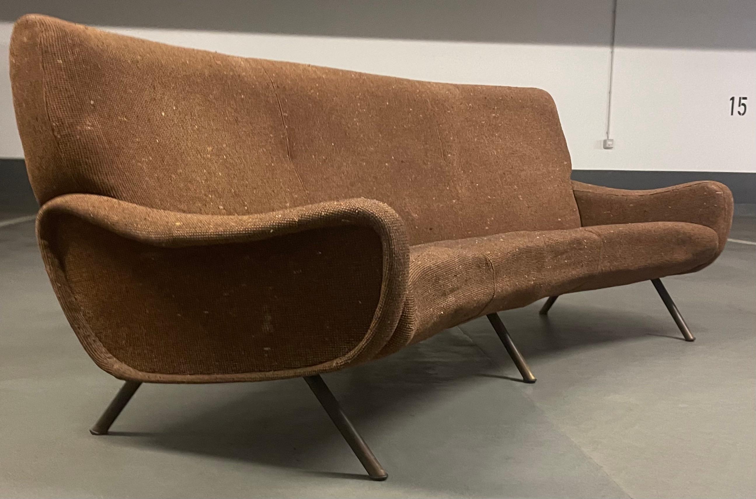 Métal rare marco zanuso lady sofa by arflex en vente
