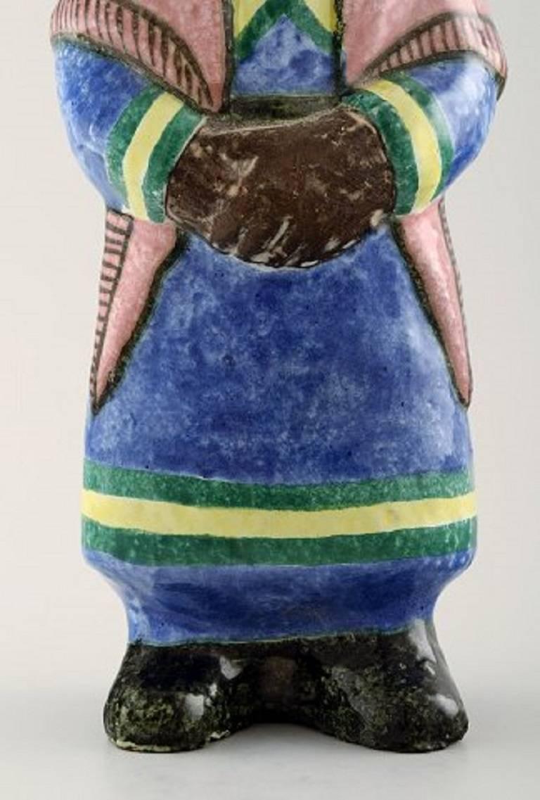 Rare Mari Simmulson Figure of Woman, Ceramics, Upsala-Ekeby 1