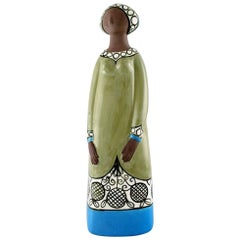 Rare Mari Simmulson Figure of Woman, Ceramics, Upsala-Ekeby