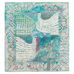 Large Tapestry “Tuppamattan" by Marianne Richter for Märta Måås-Fjetterström