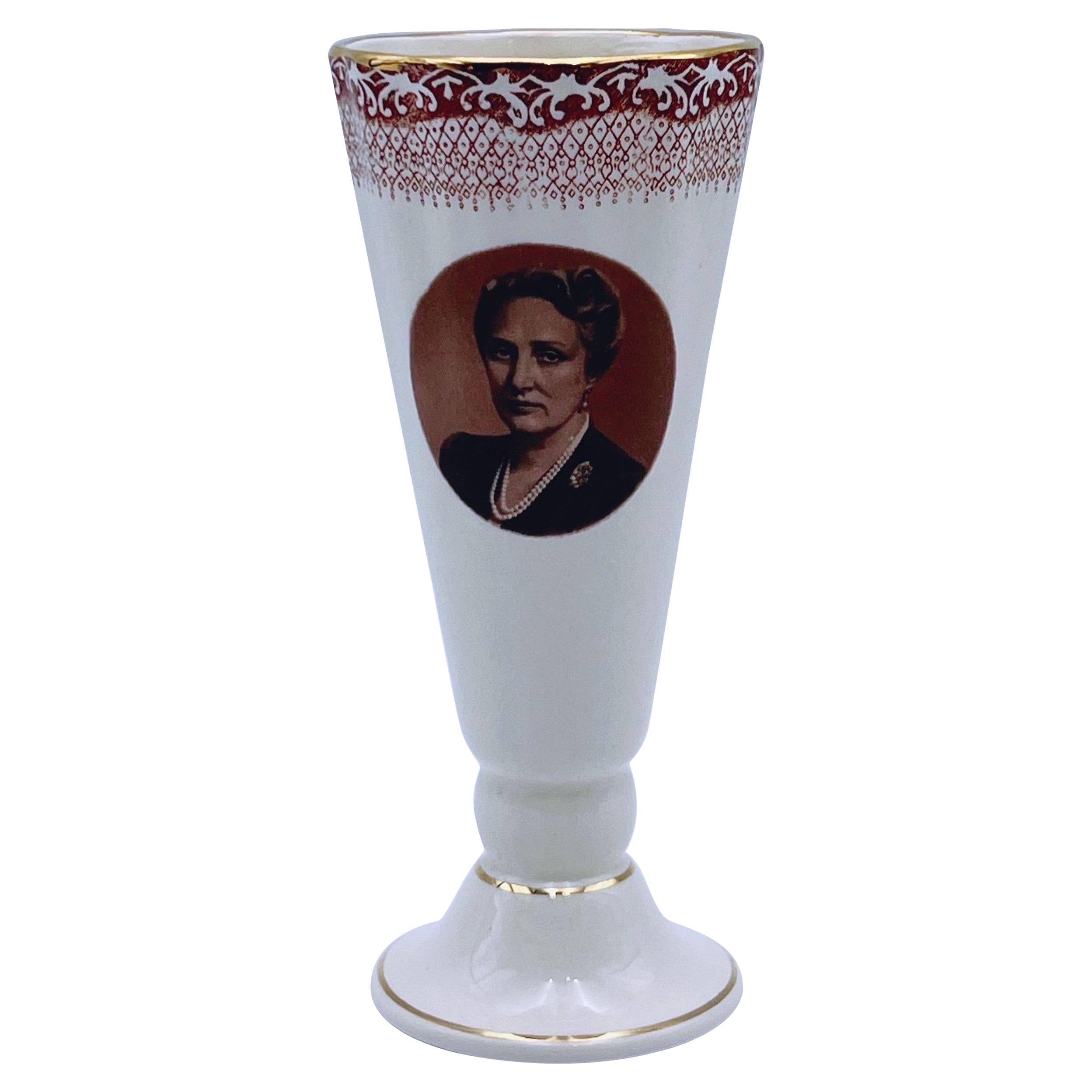 Rare "Martha" Crown Princess of Norway Vase