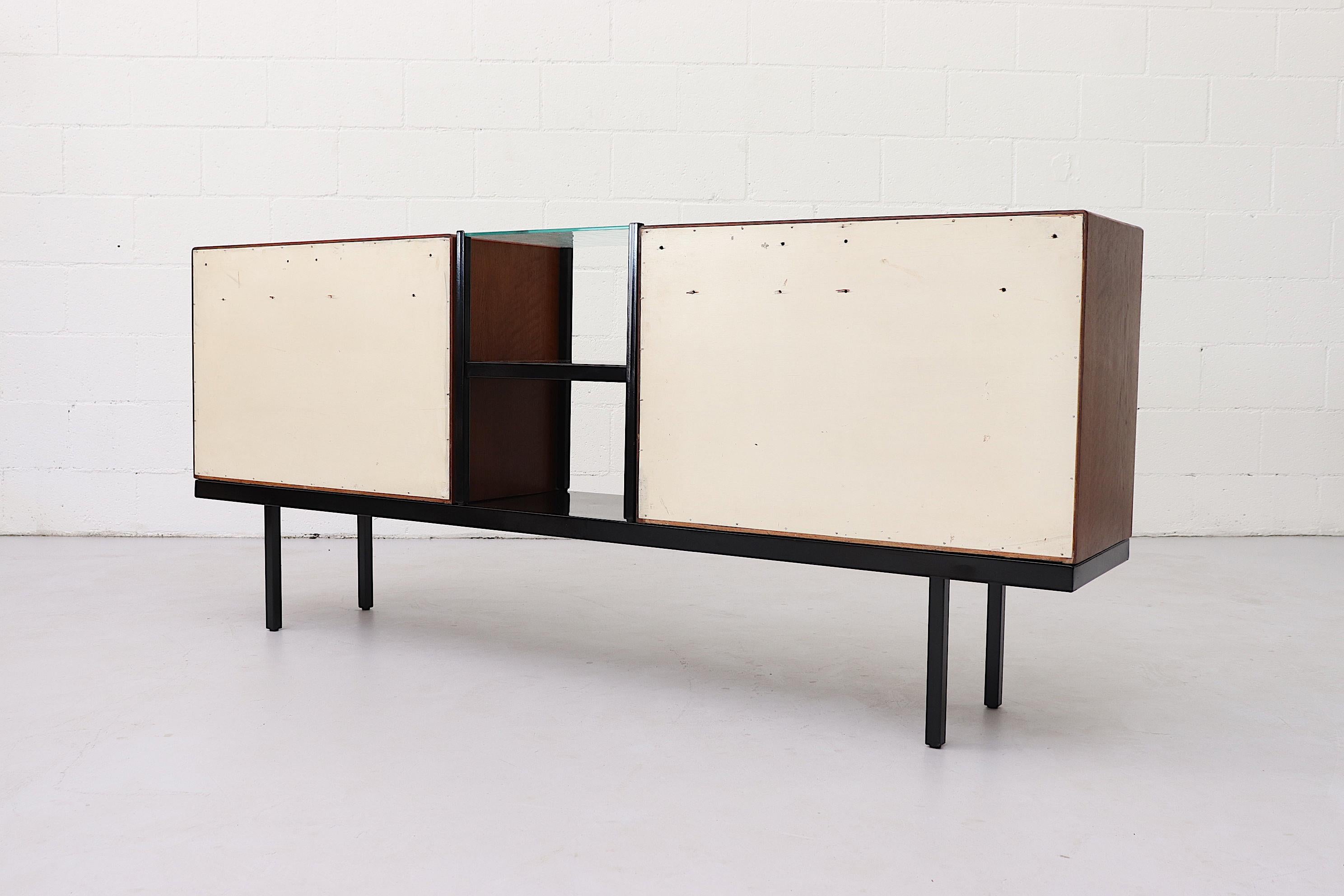 Glass Rare Martin Visser Bornholm KW63 Sideboard for Spectrum, 1950s