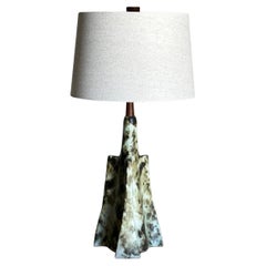 Rare Martz Lamp by Jane and Gordon Martz for Marhsall Studios, Ceramic, Freeform