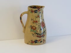 Rare Mason's Ironstone Jug or Pitcher in Flower Box Pattern, Circa 1840