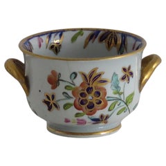 Raro cuenco en miniatura de Mason's Ironstone todo pintado a mano Patrón, circa 1820