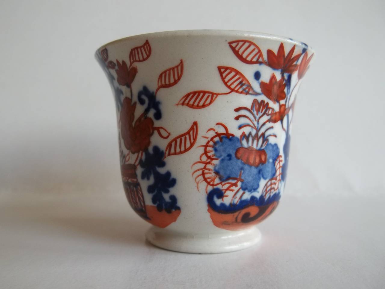 English Rare Mason's Ironstone Miniature Cup Japan Basket Pattern, circa 1825 For Sale