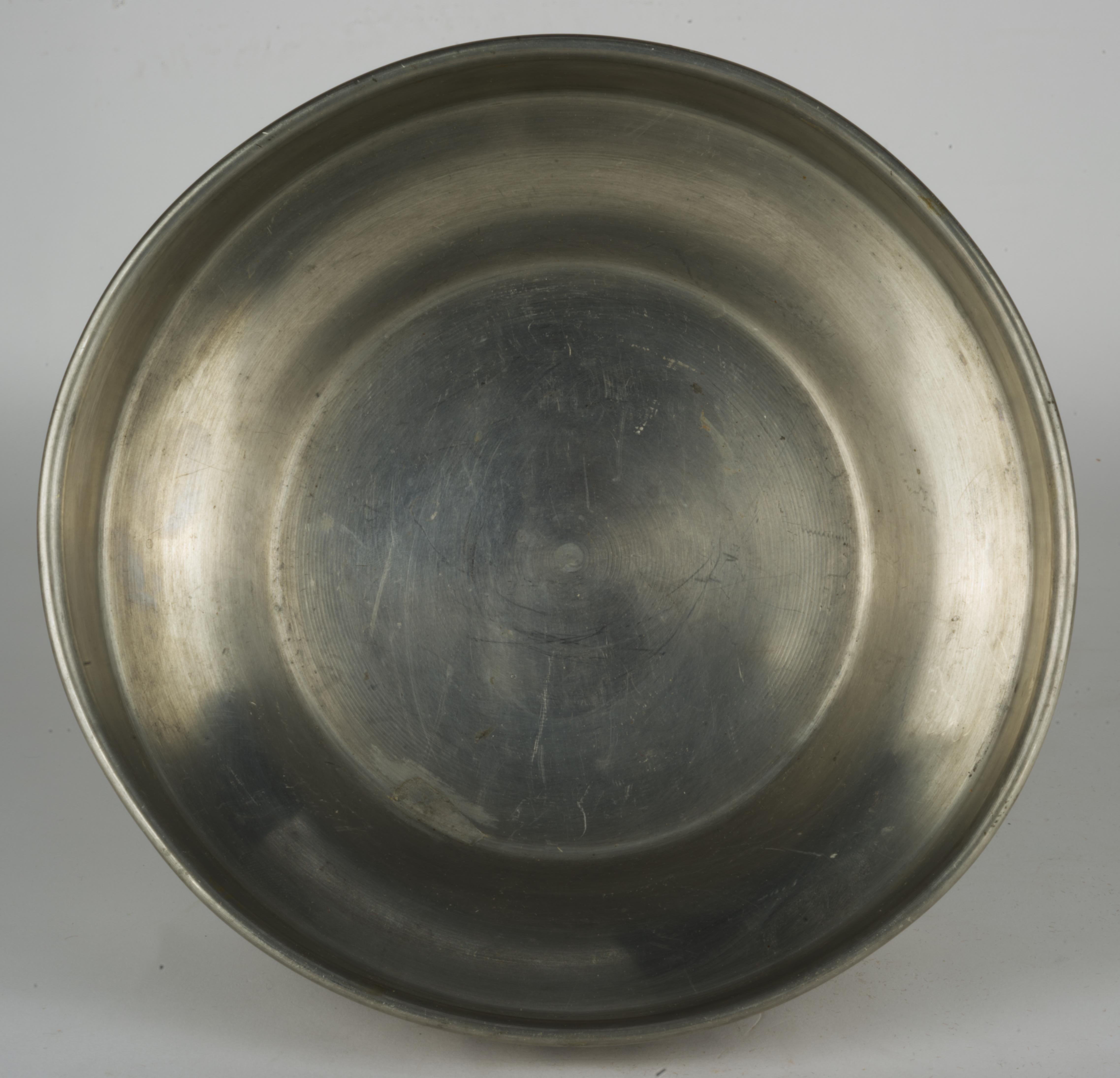 Rare Mastad Norway Footed Bowl Scandinavian Pewter 1950s For Sale 1