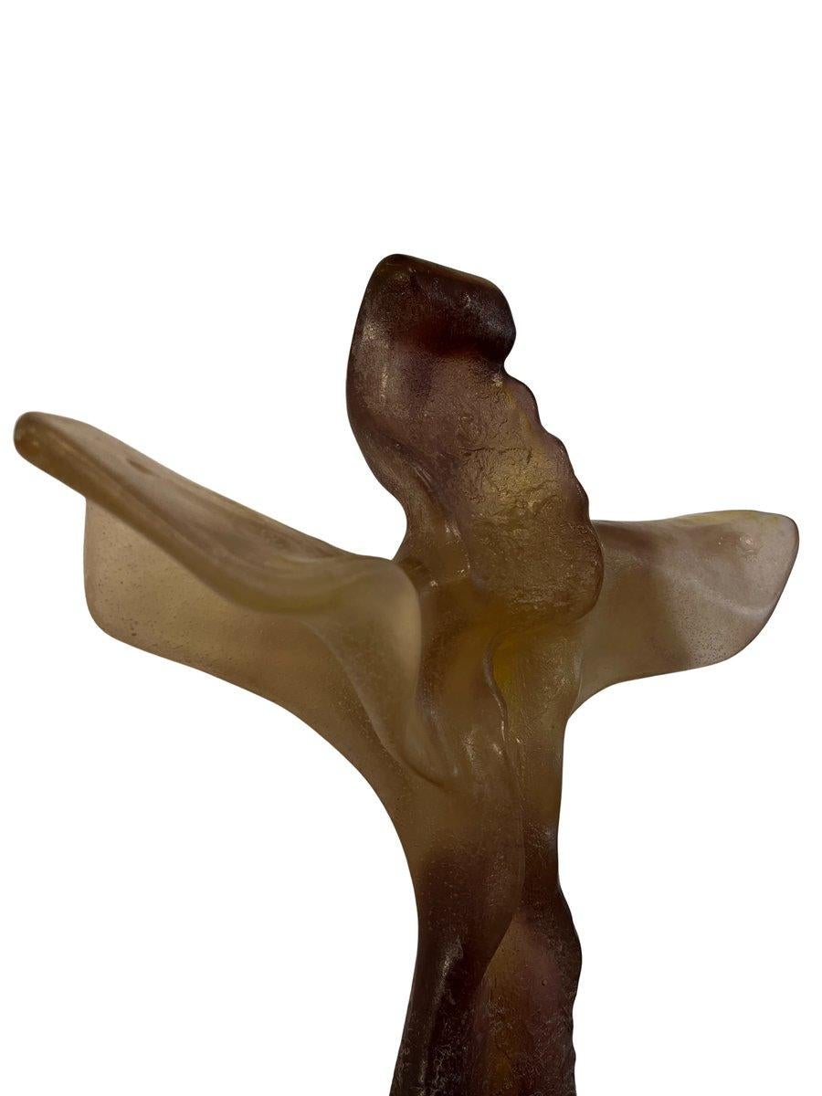 Rara obra maestra Salvador Dalí Cruz de Leibnitz Daum Nancy, surrealismo 1974 Francia en venta 9
