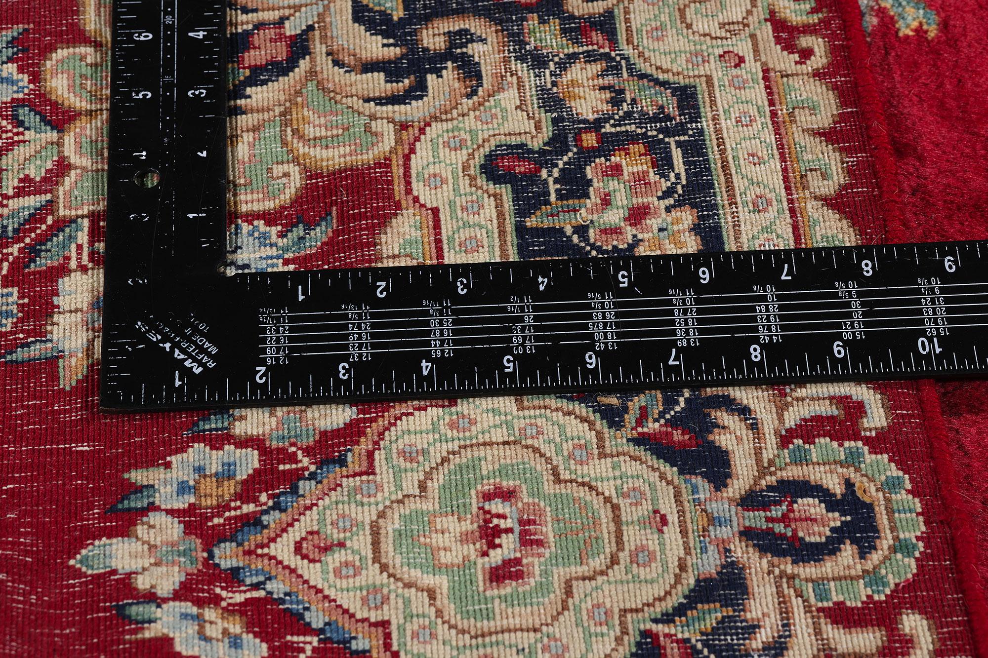 Rare Matching Pair of Antique Persian Kerman Rugs with Traditional Style For Sale 7