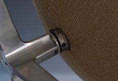 Rare Matching Pair of Arne Jacobsen "Egg" Chairs, circa 1965