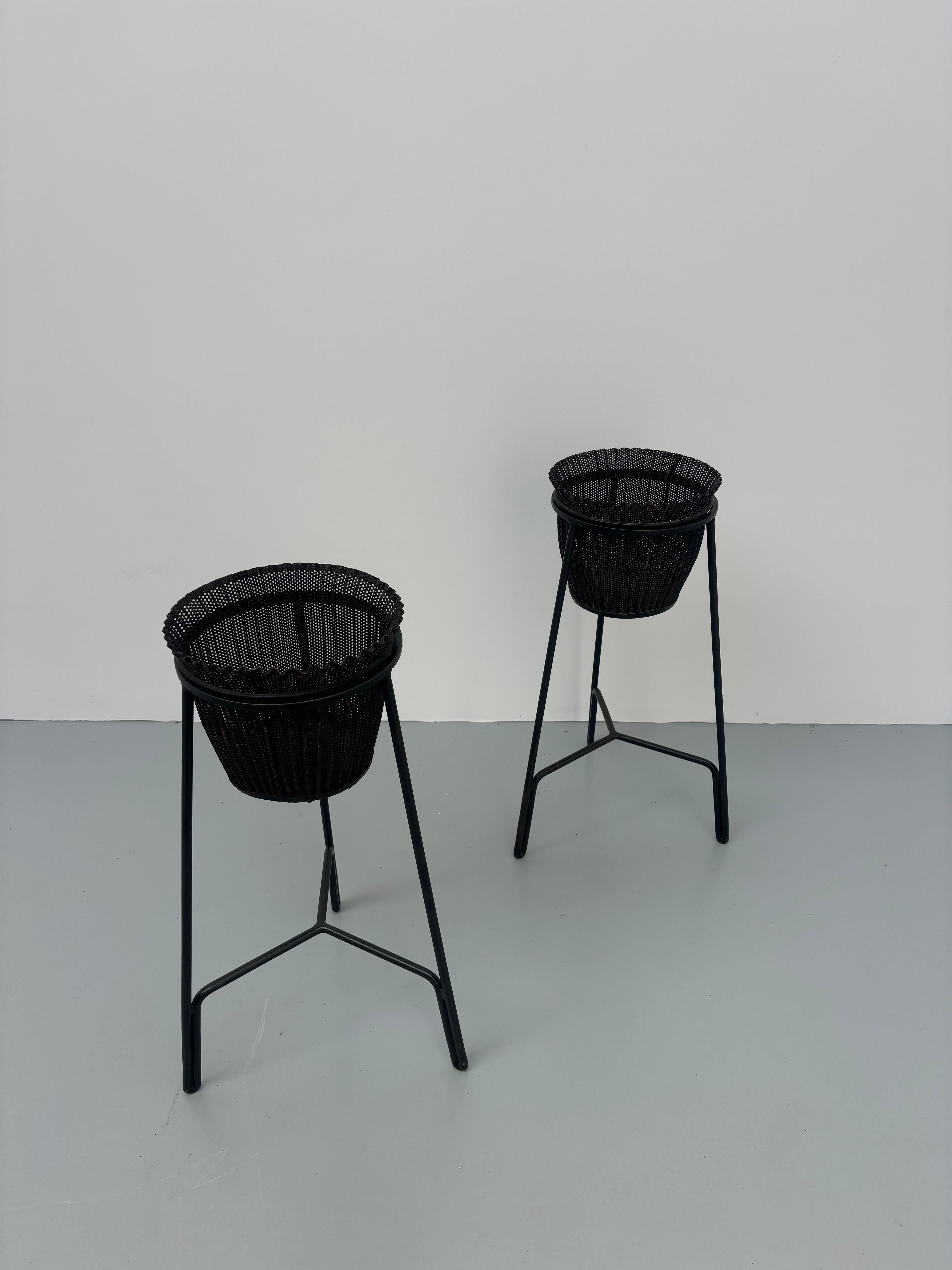 Rare Mathieu Matégot jardinieres For Sale 6