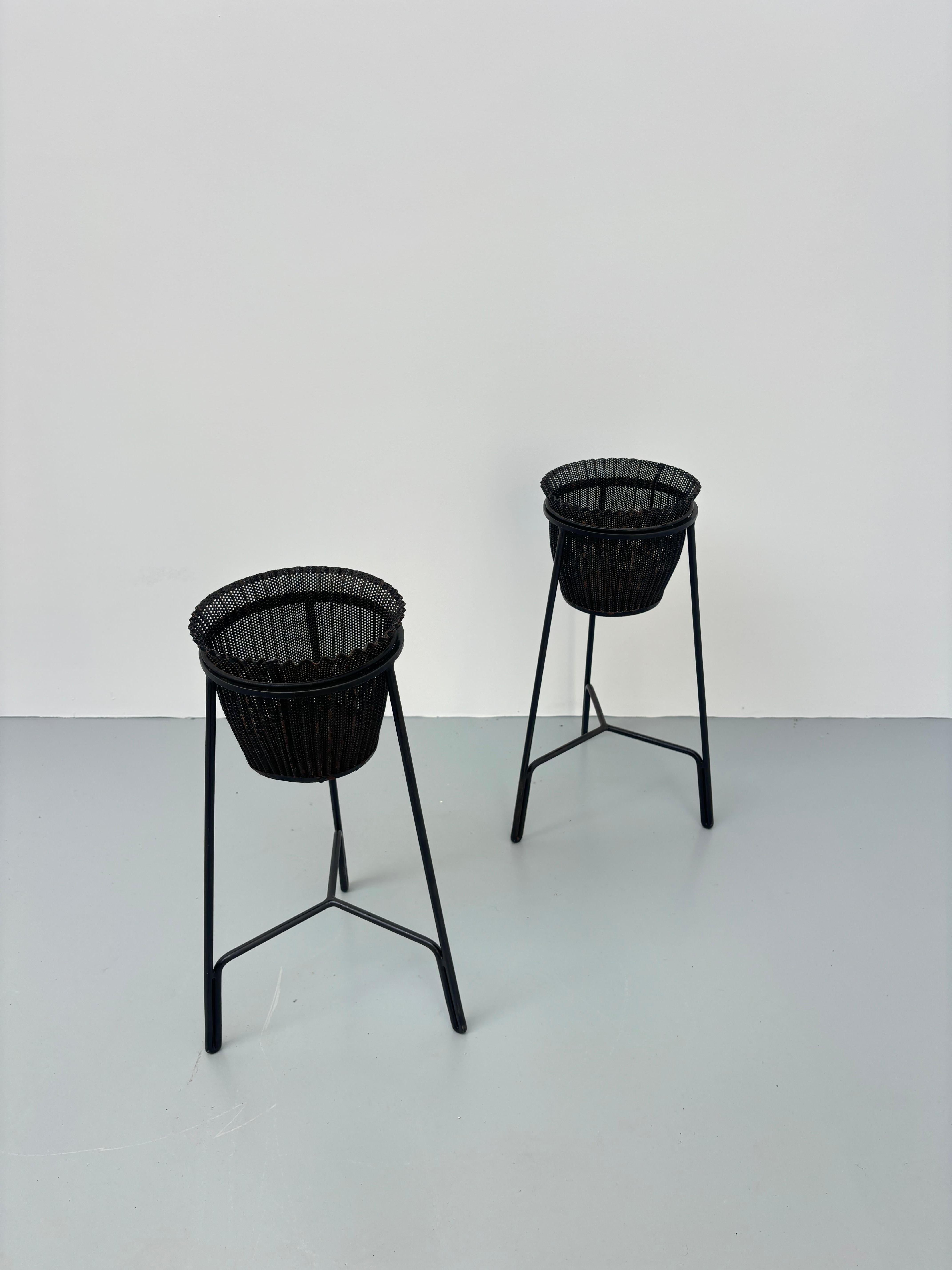 Rare Mathieu Matégot jardinieres For Sale 8