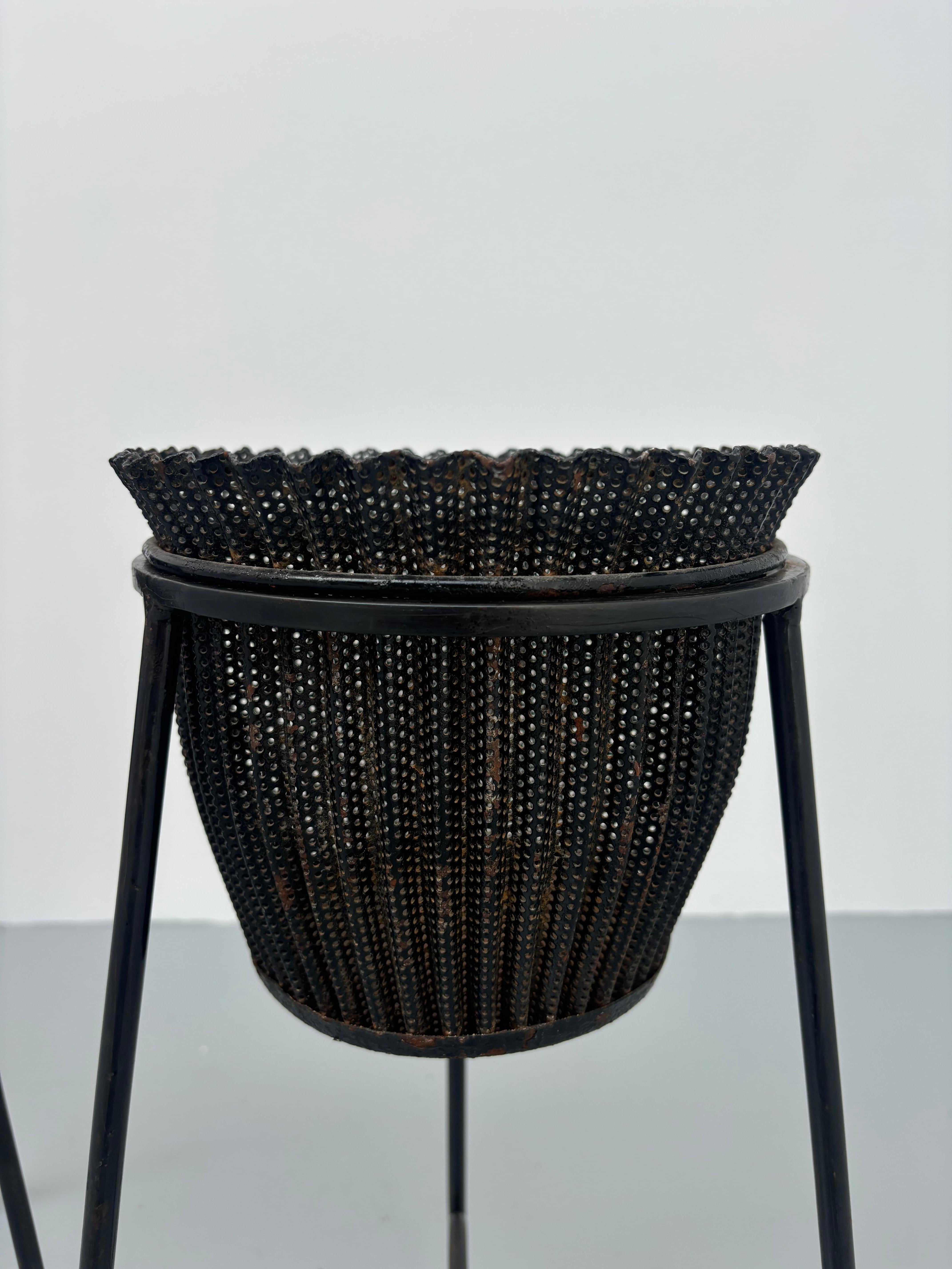 French Rare Mathieu Matégot jardinieres For Sale
