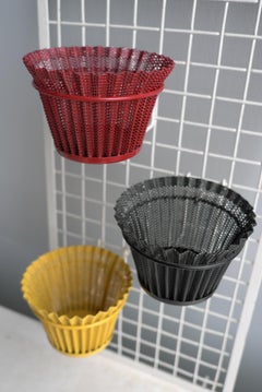 Rare Mathieu Matégot Wall Plant Rack ''Rigitulle'' Atelier Artimeta 1950s
