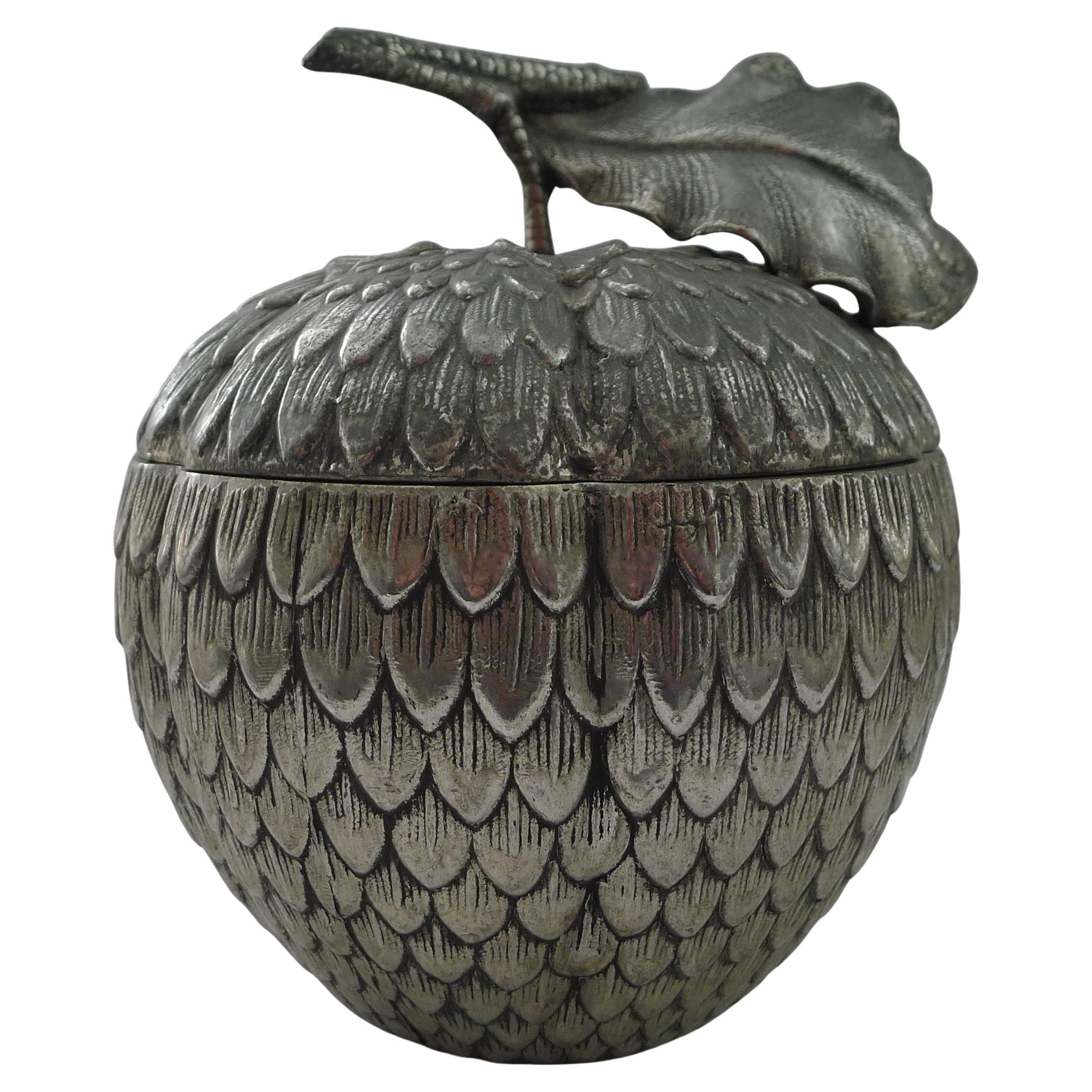 Rare Mauro Manetti "Apple" Ice Bucket - Florence, Italy c.1960