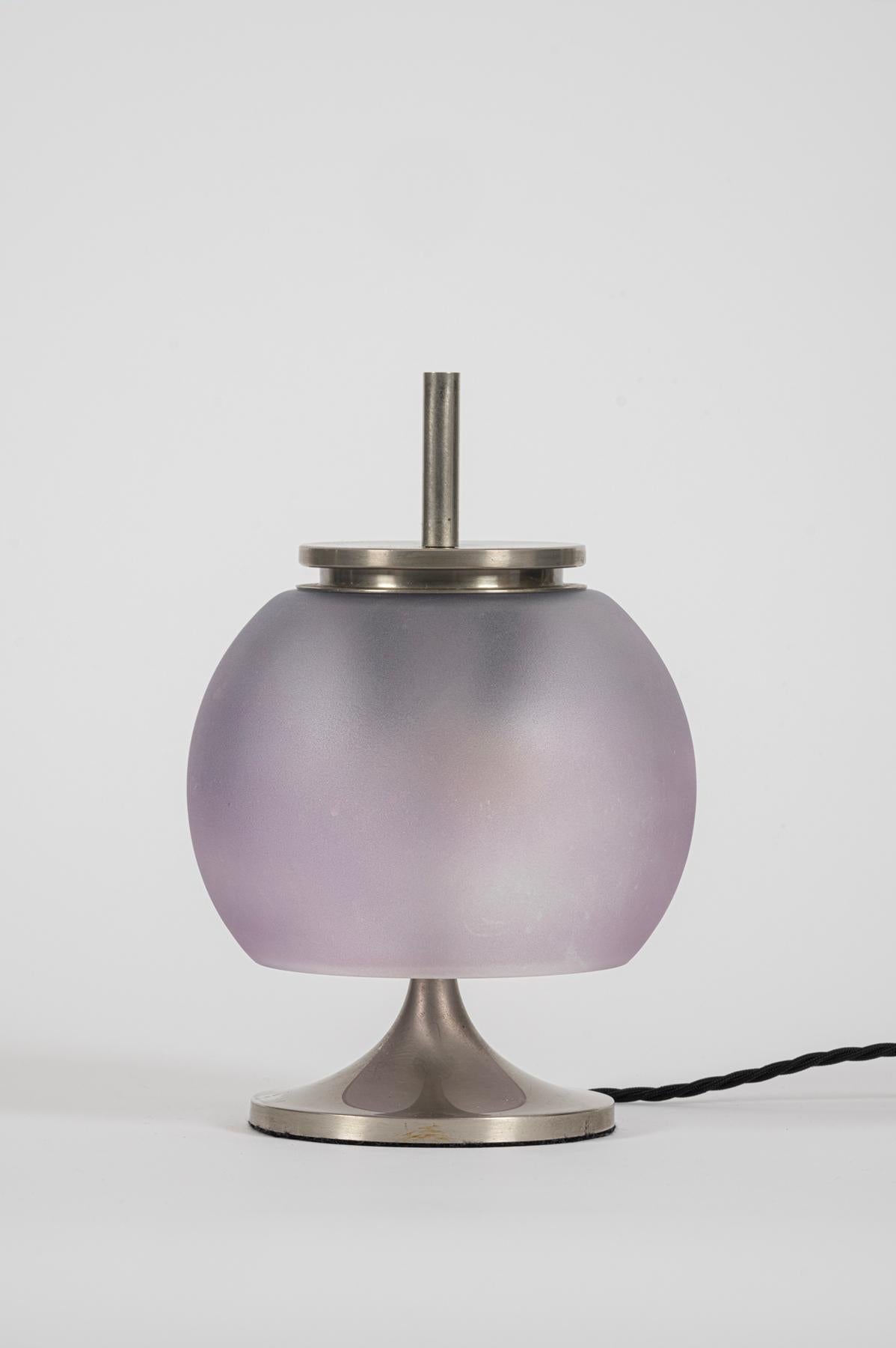 Mid-20th Century Rare Mauve 'Chi’ Table Lamp  by Emma Gismondi  for Artemide, 1962 For Sale
