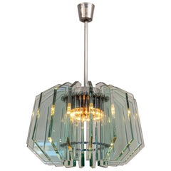 Rare Max Ingrand chandelier for Fontana Arte